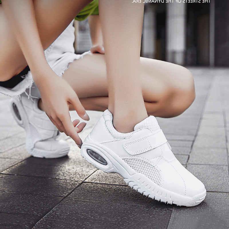 真皮护士鞋女软底医护工作鞋女透气不累脚软垫防滑厚底增高气垫底,淘宝优惠券,粉丝福利购,淘宝优惠卷