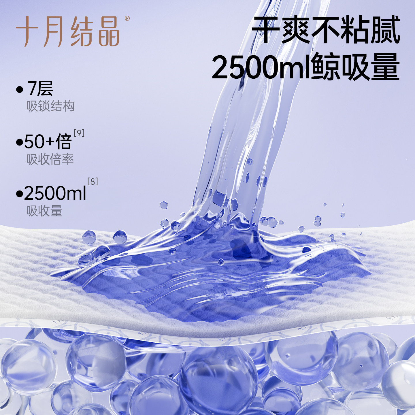 October crystallized disposable mattress maternity care pad