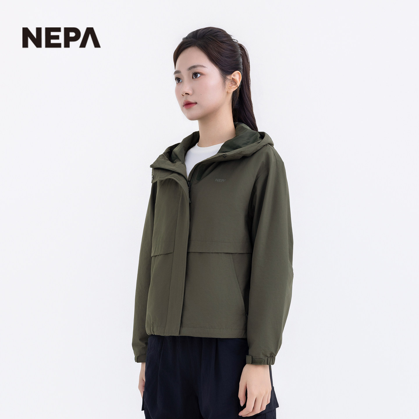 NEPA耐葩户外25秋冬新品女士夹克登山日常防风外套7L60605,淘宝优惠券,粉丝福利购,淘宝优惠卷