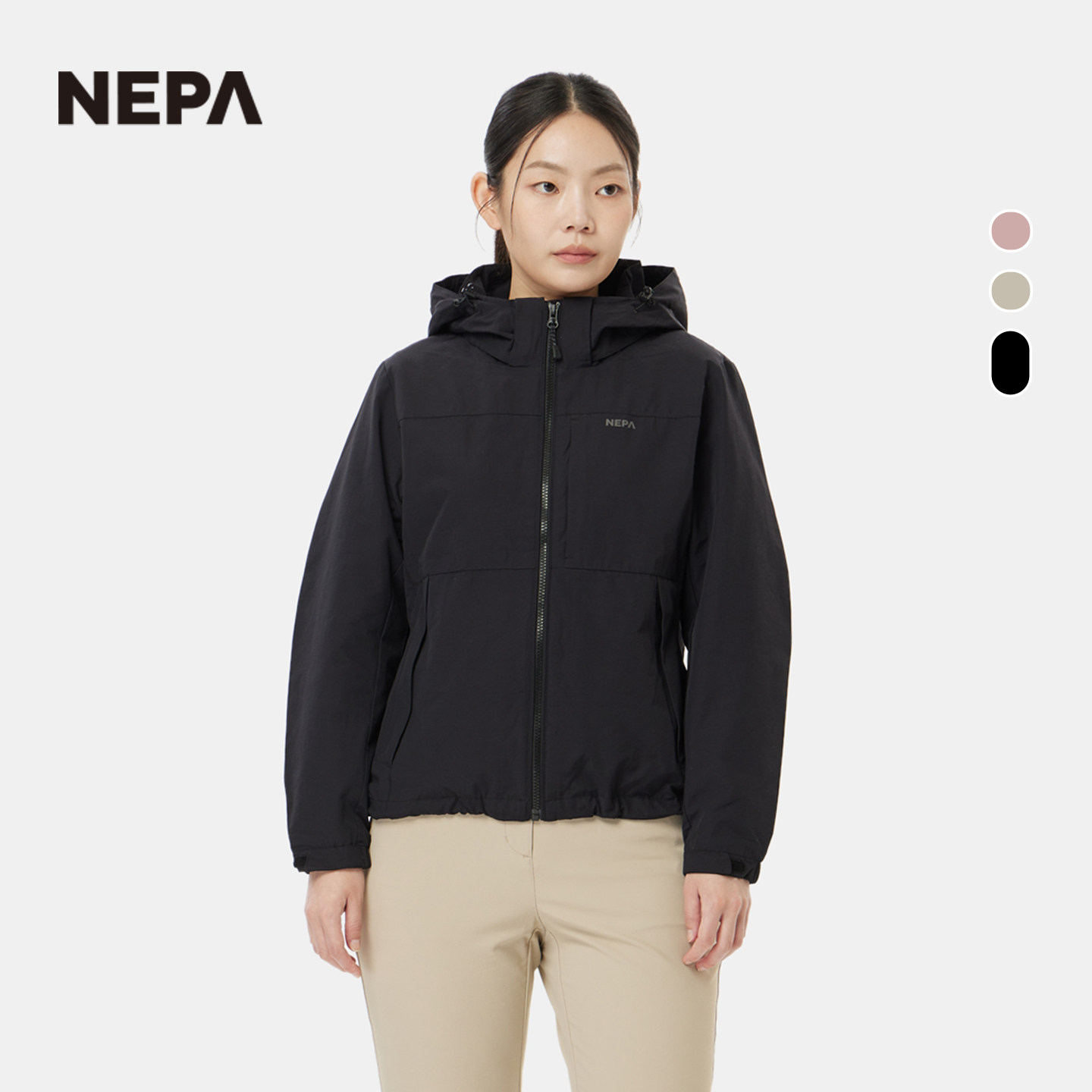 NEPA耐葩户外25秋冬新品女士夹克登山日常防风外套7L60601,淘宝优惠券,粉丝福利购,淘宝优惠卷