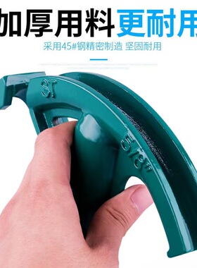 手动弯管器管材折弯器弯铜管镀锌管钢管加厚型弯管弯弧器