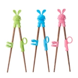 Деревянные палочки для еды для раннего возраста, вспомогательная обучающая практика для тренировок