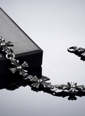 男女潮高级权志龙同款十字架手链