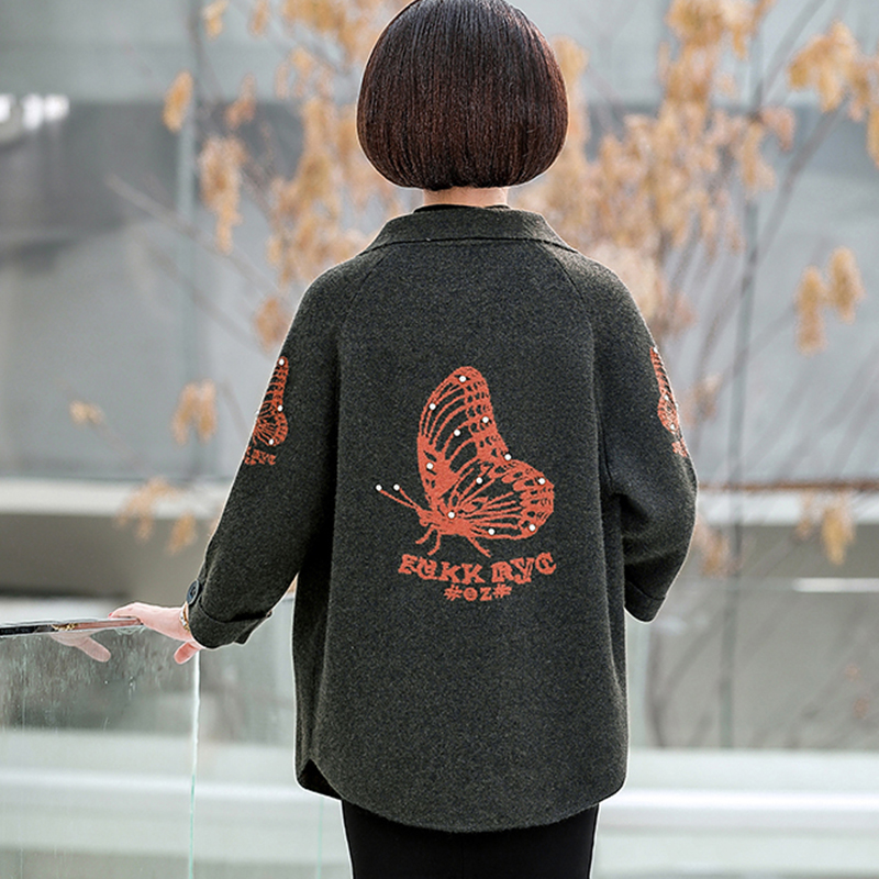 40 中年人外套 65 2019 秋冬款加肥加大码针织九分袖大衣胖妈妈遮肉 岁 40 中年人外套 65 2019 秋冬款加肥加大码针织九分袖大衣胖妈妈遮肉 岁