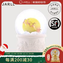 JARLL Light Christmas Water Crystal Ball Music Box Send Girl Child Girl Birthday Christmas Presents Eight-soundbox