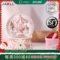 JARLL Zanelloro Cocoa Pink carousel eight-tone boxes thousands and thousands of gifts for girls Day Valentines Day
