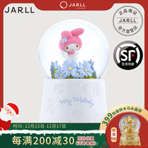 JARLL Three Lull Melody Water Crystal Ball Music Box Eight soundboxes for girls birthday Valentines Day