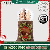 JARLL Christmas forest snowflake water crystal ball music box for girls and girls Childrens birthday Christmas presents
