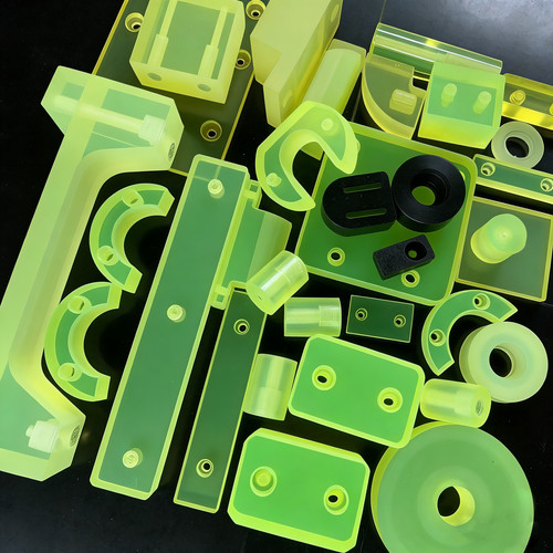 聚氨酯板PU板优力胶弹簧胶防撞块耐磨牛筋板减震缓冲垫片加工定制 - 图2