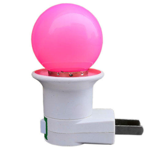 LED插电小夜灯氛围卧室蓝色拍照补光粉色七彩抖音同款紫色网红灯 - 图3