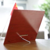 Золотая фольга Призовой номерной знак компании индивидуальная канцелярская карта Корпоративная марка укладки дровяной поддержки Сертификат чести бронзовой карты агент франшизы Вуд вывеска в пластинке