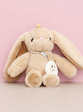 网红毛绒玩具兔子公仔可爱玩偶女生礼物卡通娃娃钥匙扣小挂件批发