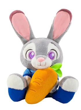 疯狂动物园尼克玩偶朱迪公仔毛绒玩具布娃娃送女婚礼压床娃娃抱枕