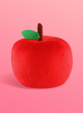 皓奇乐仿真水果毛绒玩具布艺摆件过家家超市购物游戏道具苹果西瓜