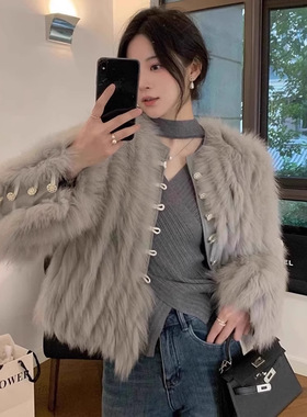 挂脖针织衫打底衫女内搭秋冬高级感镂空毛衣2025新款中领上衣