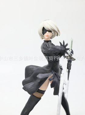 美少女尼尔机械纪元2B小姐姐模型手办动漫批发机箱摆件玩具礼物