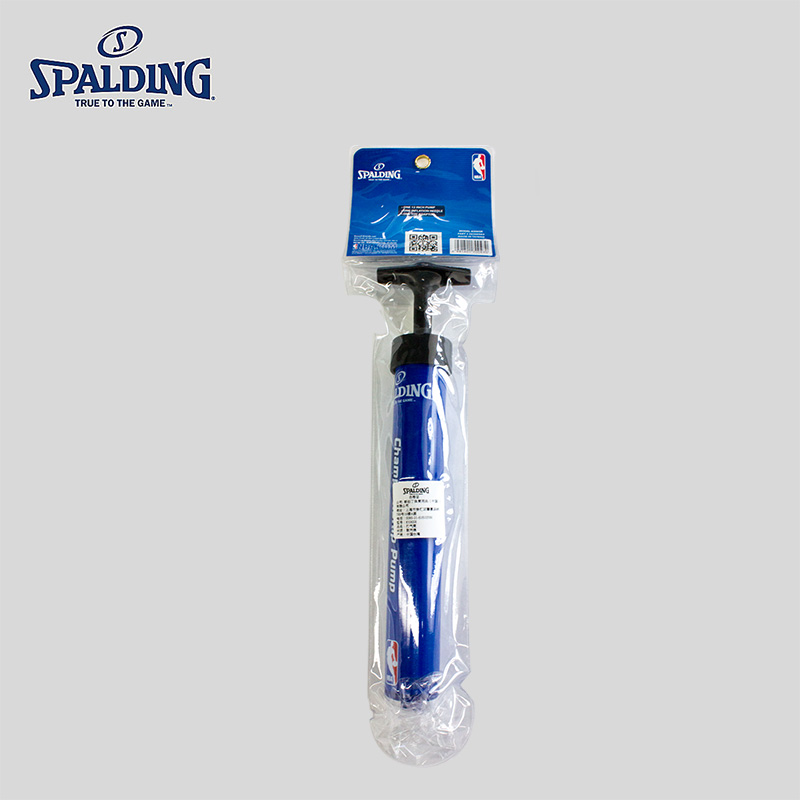 SPALDING斯伯丁籃球打氣筒 藍球充氣配件套裝迷你輕巧攜帶方便