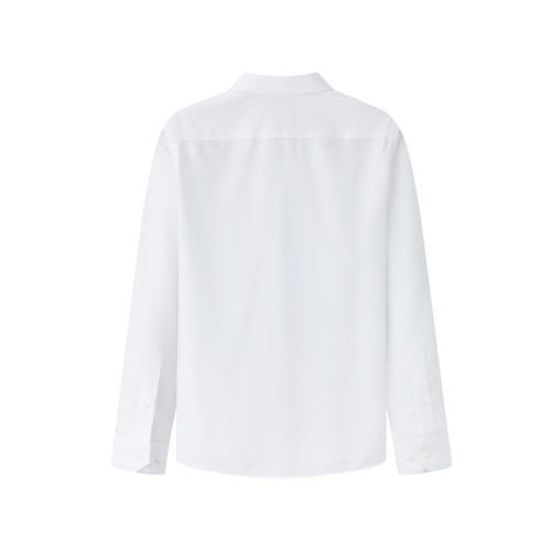 九牧王男装秋冬舒适轻松保暖商务休闲男士衬衫 - 图0