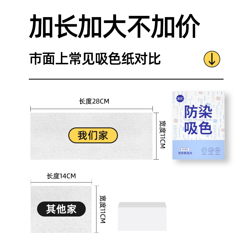 漫花旗舰店【漫花】防串色片一盒50片！！