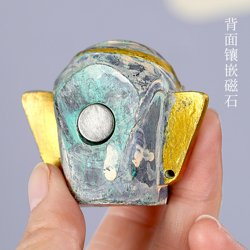 三星堆文创冰箱贴 北京山西南京苏州博物院中式国家馆旅游纪念品
