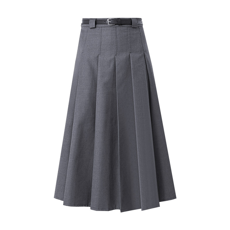 2023春季新款高腰中长款西装半身裙 宝薇洛半身裙