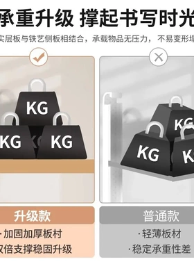 桌面置物架桌上书架洞洞板家用