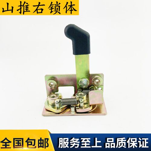 山推SD16 SD13 SD32 SD22 推土机机车门锁 不锈钢拉手 新式车门锁 - 图2