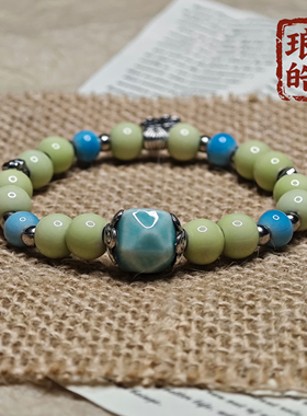 景德镇陶瓷手链夏日显白女款手串