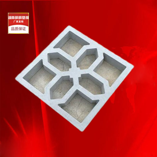 窗花40x40x7 装饰仿古通风水泥混凝土 砼制品预制块围墙 塑料模具 - 图2