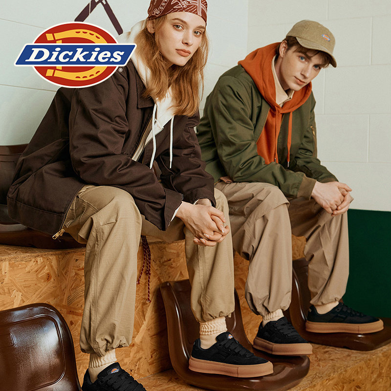 Dickies灵缇2代德训鞋男2026新款冬季黑色鞋子男鞋板鞋男士休闲鞋,淘宝优惠券,粉丝福利购,淘宝优惠卷