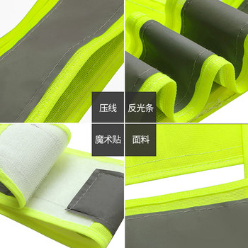 likai reflective vest ຜ້າສະທ້ອນແສງສູງ frost-resistant cycling safety vest ການກໍ່ສ້າງທາງ vest ປ້ອງກັນສາມາດພິມໄດ້