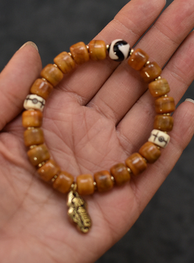 藏式牛骨单圈男女同款简单款包邮到家