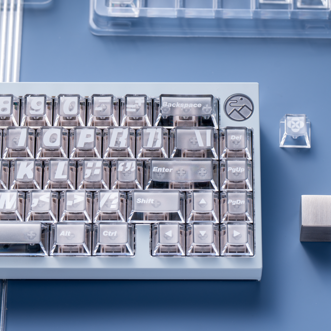 SOULCAT灵猫透明键帽PC顶面雾透白透原厂高度机械键盘磁轴,淘宝优惠券,粉丝福利购,淘宝优惠卷