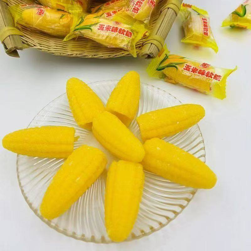 玉米味软糖办公室休闲水果软糖独立小包装年货零食婚庆喜糖糖果,淘宝优惠券,粉丝福利购,淘宝优惠卷