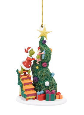 2025亚克力吊坠趣味绿色格林奇汽车家居热销圣诞树饰品装饰挂摆饰