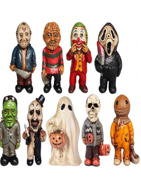 万圣节Jack Skellington公仔手办车载摆件跨境10款圣诞夜惊魂杰克