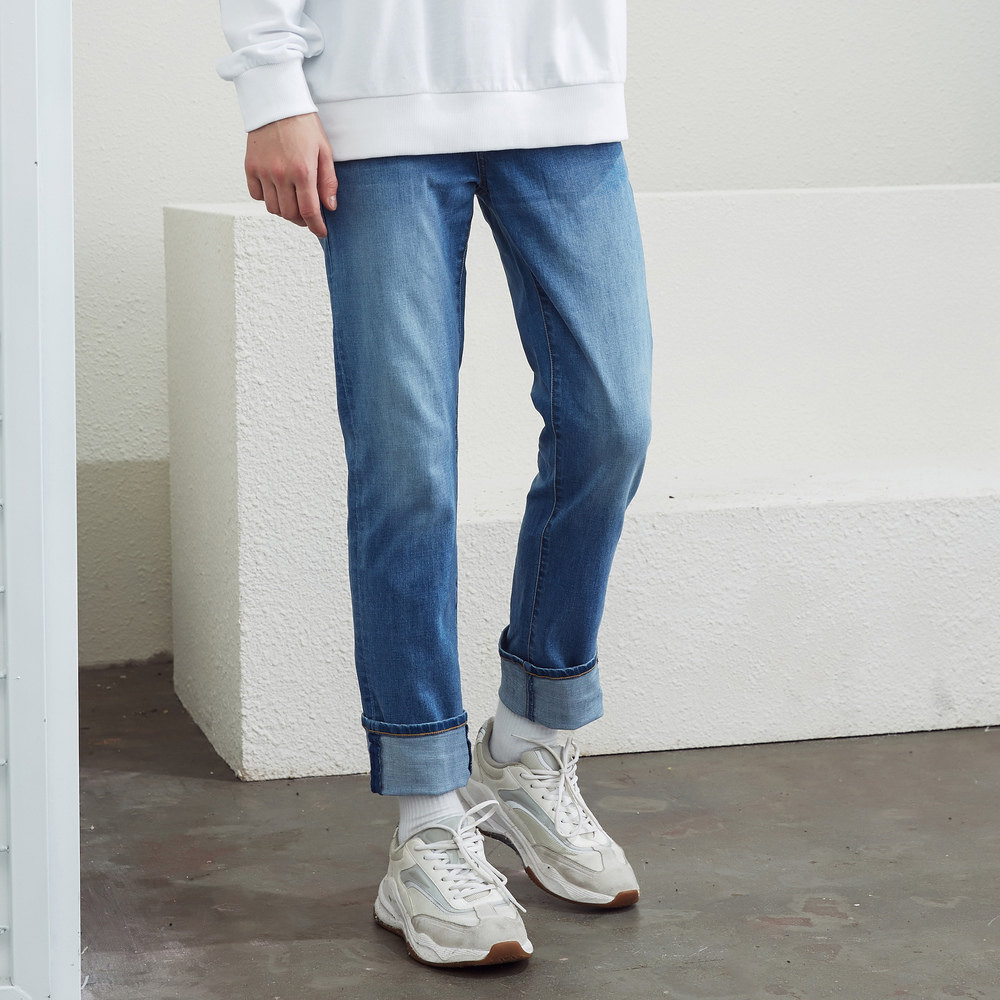  美特斯邦威华祥牛仔裤