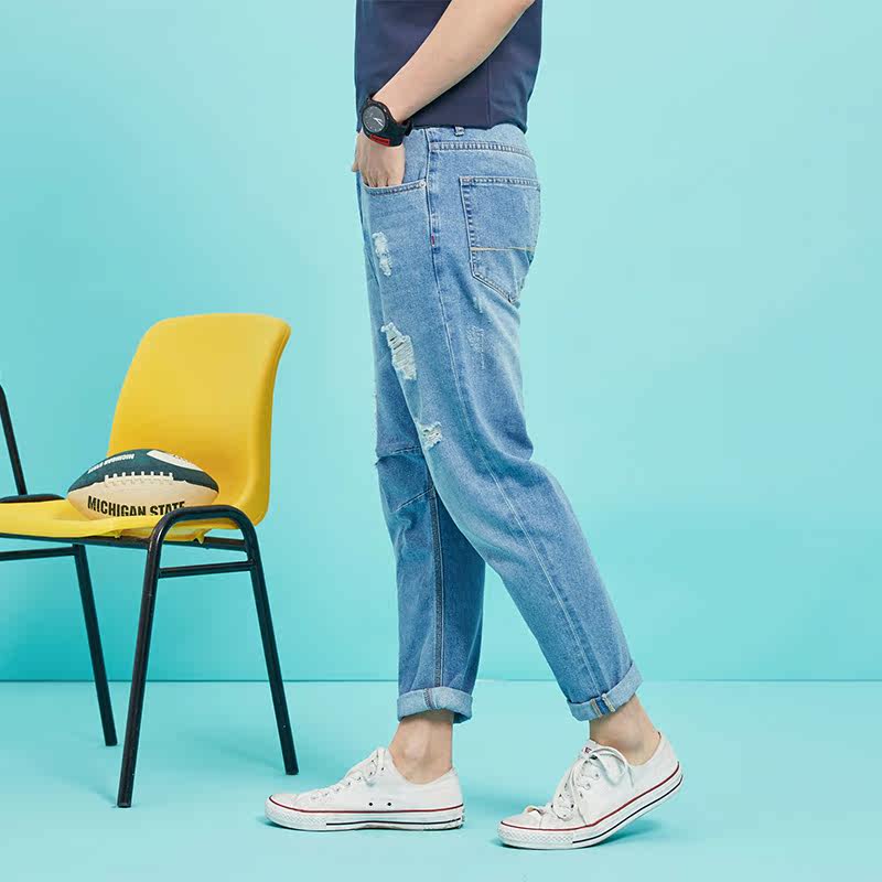  美特斯邦威华祥牛仔裤