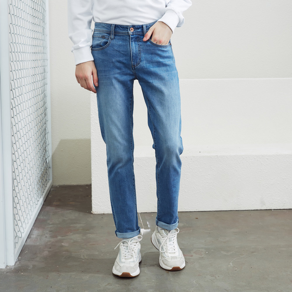  美特斯邦威华祥牛仔裤