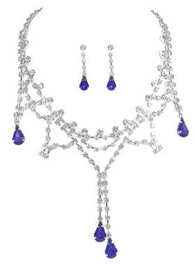 MYYA复古高档满钻水滴形吊坠