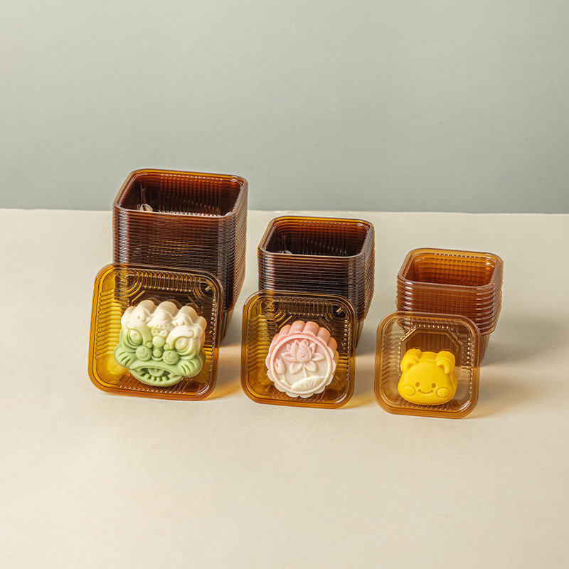 月饼底托透明托包装袋塑料底托内托加厚透明蛋黄酥月饼雪媚娘方托,淘宝优惠券,粉丝福利购,淘宝优惠卷