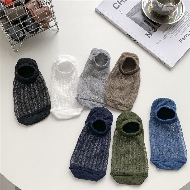 夏季空调袜吸汗低帮浅口棉隐形袜子 万行船袜