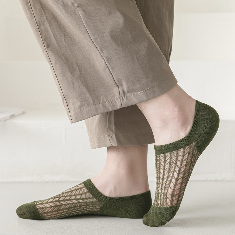夏季空调袜吸汗低帮浅口棉隐形袜子 万行船袜