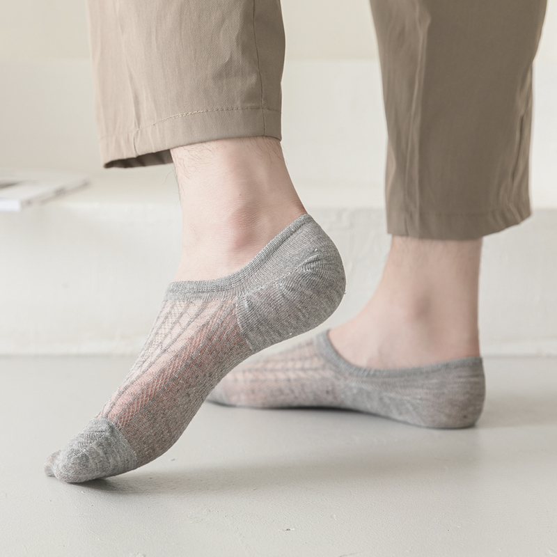 夏季空调袜吸汗低帮浅口棉隐形袜子 万行船袜
