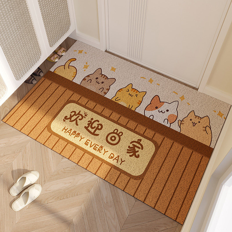 入户地垫家用大门口外丝圈耐脏防滑地毯可裁剪门垫进门耐磨脚垫,淘宝优惠券,粉丝福利购,淘宝优惠卷