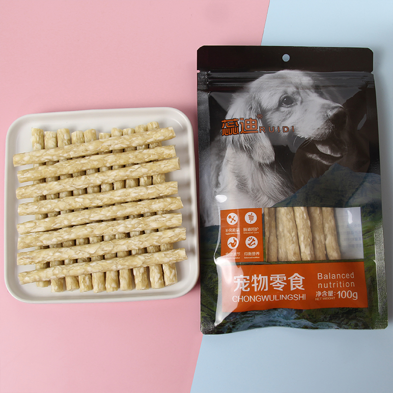 蕊迪 宠物食品狗狗零食幼犬磨牙蔬菜棒洁齿骨 3袋包邮 - 图1