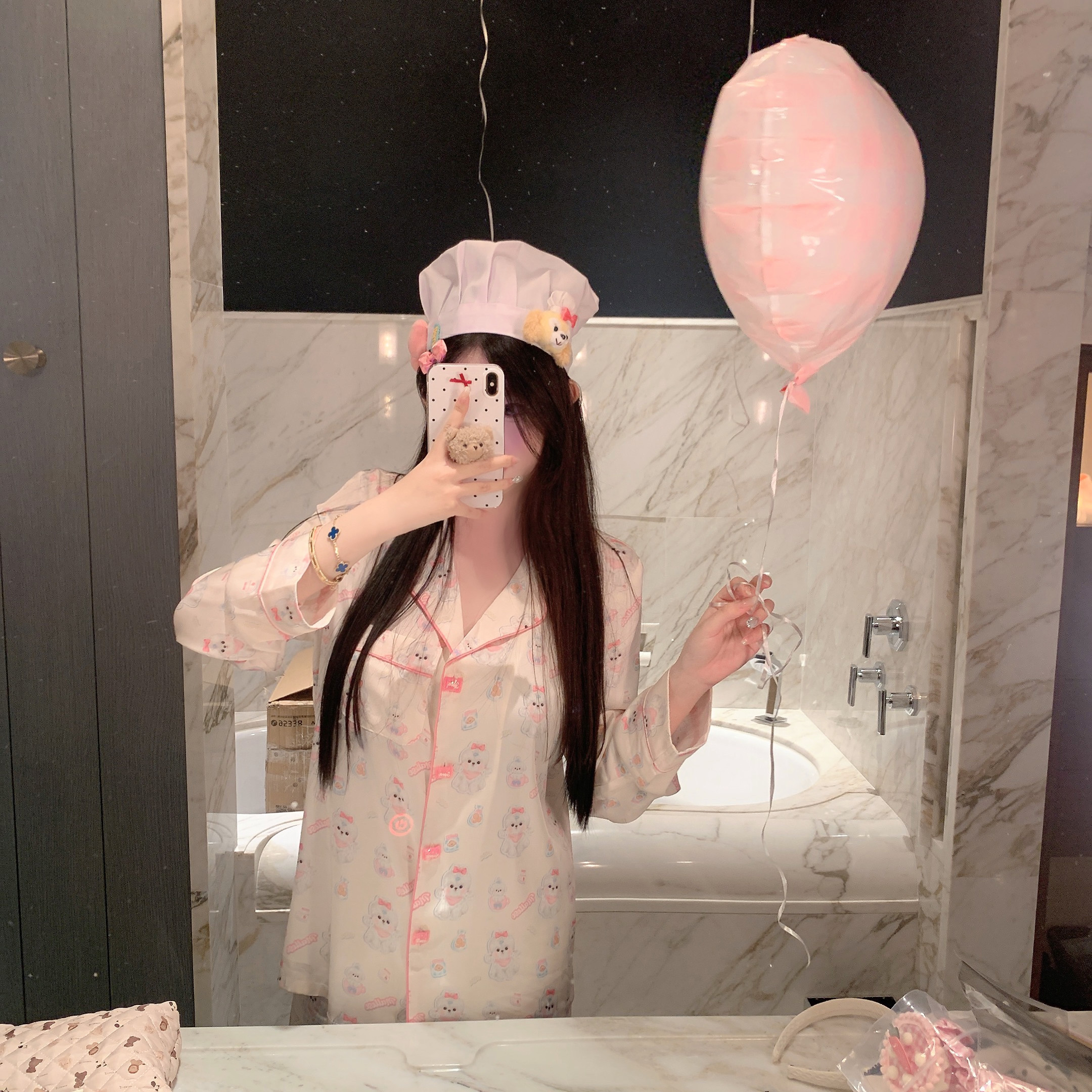 捞捞酱「甜心小狗」原创线秋冬冰丝少女卡通家居服睡衣可爱舒适新,淘宝优惠券,粉丝福利购,淘宝优惠卷