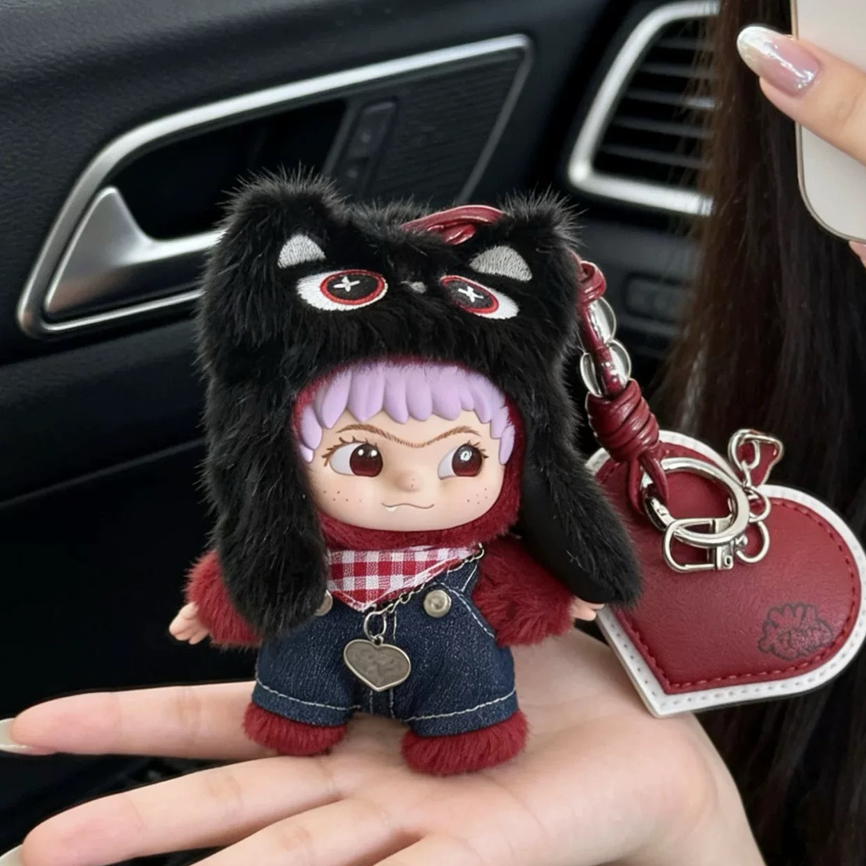 10cm娃衣三代WAKUKU开挂娃衣系列毛绒盲盒搪胶公仔牛仔背带裤,淘宝优惠券,粉丝福利购,淘宝优惠卷