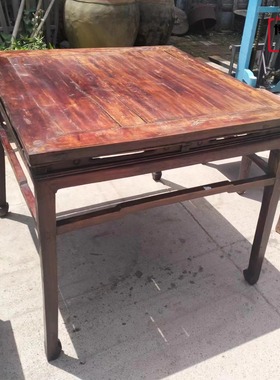 民俗怀旧家具老物件方桌八仙桌凳