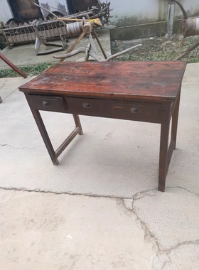 0怀旧老家具木桌复古装饰摆件